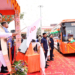 CM Majhi Launches 25 e-Buses In Sambalpur