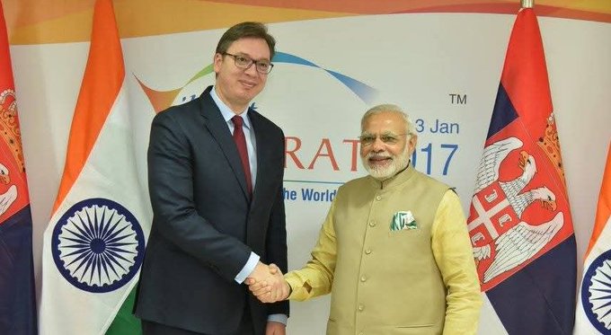 PM Modi Welcomes Serbia President’s Recognition Of India’s Leadership Role In AI