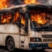 Bus Catches Fire