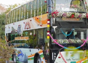 Double-Decker Tourist Bus