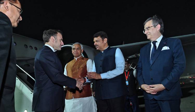 French President Macron Arrives In India To Deepen Strategic Ties, Launch Year Of Innovation With PM Modi