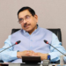 New Delhi: Union Minister Pralhad Joshi chairs a meeting with the Secretaries of the Ministry of New and Renewable Energy and the Ministry of Power, along with renewable energy implementing agencies  Solar Energy Corporation of India and others in New Delhi, Wednesday, February 25, 2026. (Photo: IANS/X/@JoshiPralhad)