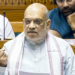 New Delhi: Union Home Minister Amit Shah speaks in the Lok Sabha during the Budget Session of Parliament in New Delhi on Wednesday, March 11, 2026. (Photo: IANS/Video Grab/Sansad TV)