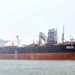 Mumbai: The Liberia-flagged crude oil tanker Shenlong Suezmax, carrying Saudi crude from Ras Tanura port, arrives at Mumbai Port after transiting through the Strait of Hormuz, in Mumbai on Thursday, March 12, 2026. (Photo: IANS)