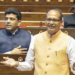 New Delhi: Union Minister Shivraj Singh Chouhan speaks in the Rajya Sabha during the Budget Session of Parliament in New Delhi on Tuesday, March 17, 2026. (Photo: IANS/Video Grab/Sansad TV)