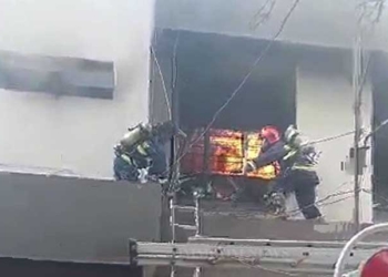 Fire Breaks Out