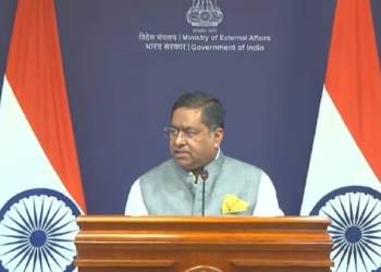 MEA spokesperson Randhir Jaiswal