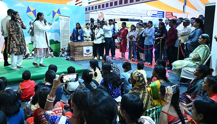 Nyaya Sanhita Exhibition: SOG, ODRAF, Coast Guard Stalls Showcase Courage And High-Tech Gear