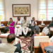 New Delhi: Congress President and Leader of Opposition in Rajya Sabha Mallikarjun Kharge meets opposition leaders in his chamber to discuss issues related to the Parliament session in New Delhi on Friday, April 17, 2026. (Photo: IANS/X/@INCIndia)