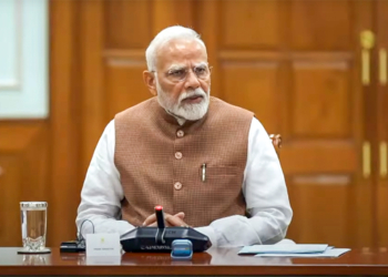New Delhi: Prime Minister Narendra Modi holds a high-level meeting with secretaries of various government ministries and departments in New Delhi on Thursday, May 8, 2025. (Photo: IANS)