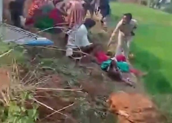 Pickup Van Overturns In Koraput