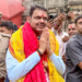 Guwahati: Maharashtra Chief Minister Devendra Fadnavis offers prayers at the Maa Kamakhya Temple in Guwahati, Assam, on Monday, May 11, 2026. (Photo: IANS/X/@Dev_Fadnavis)