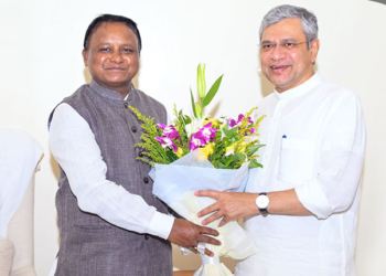 Odisha Chief Minister Mohan Charan Majhi - Railway Minister Ashwini Vaishnaw