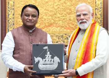 Odisha CM Meets PM Modi,
