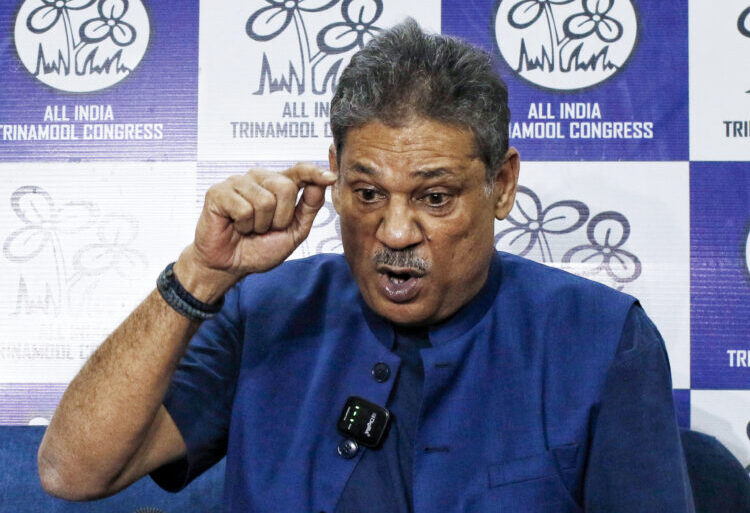 New Delhi: Trinamool Congress (TMC) MP Kirti Azad addresses a press conference in New Delhi on Tuesday, June 09, 2026. (Photo: IANS/Wasim Sarvar)