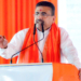 South 24 Parganas: West Bengal Chief Minister Suvendu Adhikari addresses at a social welfare distribution camp at Falta in South 24 Parganas district on Wednesday, June 17, 2026. (Photo: IANS)