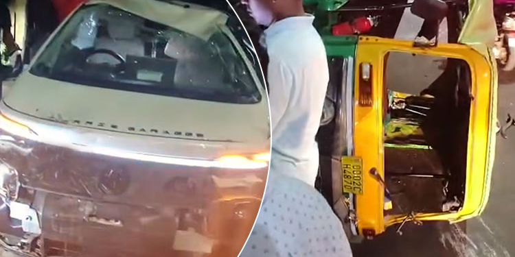 EV Runs Amok In Bhubaneswar