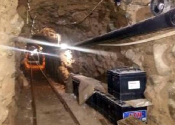 Mexico-California Drug Tunnel