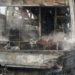 Bus Catches Fire