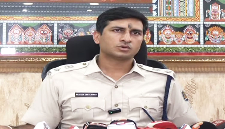 Puri SP Prateek Singh