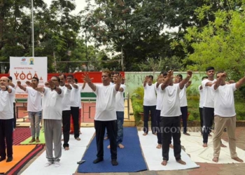 GRIDCO Observes Int’l Yoga Day