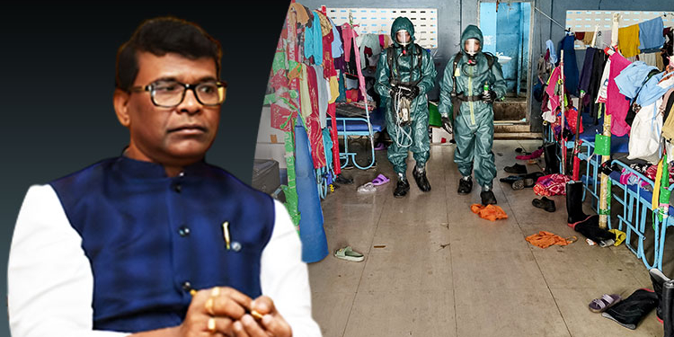 TN Gas Leak - Minister Ganesh Ram Singhkhuntia