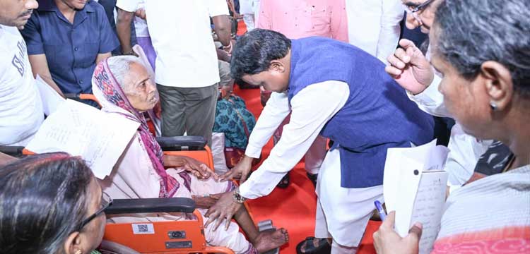 CM Majhi - Grievance Hearing