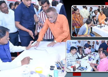 CM Majhi - Grievance Hearing