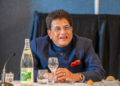 Nice: Union Commerce and Industry Minister Piyush Goyal interacts with global CEOs and industry leaders to discuss investment and economic partnerships, in Nice, France, on Sunday, June 14, 2026. (Photo: IANS/X/@PiyushGoyal)