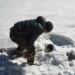 (141019) -- MUSTANG, Oct. 19, 2014 (Xinhua) -- A rescuer searches for avalanche victims and survivors at Thorang-La pass area in Annapurna Region of Mustang, Nepal, Oct. 19, 2014. With two more bodies found on Saturday, the death toll from the blizzards and avalanches that struck the popular 320-kilometer trekking route around Annapurna in Nepal has exceeded 40, local authorities said. (Xinhua/Nepal Army)