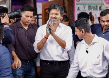 Tamil Nadu Chief Minister C. Joseph Vijay