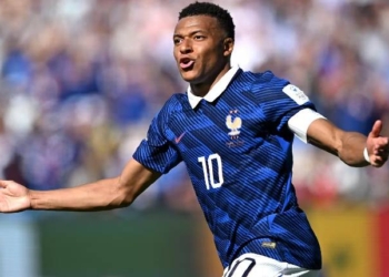 France captain Kylian Mbappe