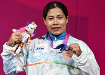 weightlifter Bindyarani Devi Sorokhaibam