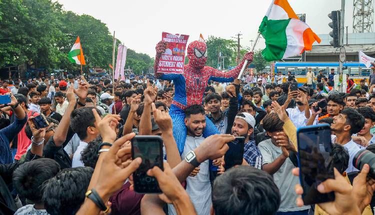 NEET Protest Violence