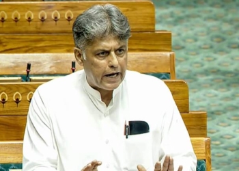 Congress MP Manish Tewari