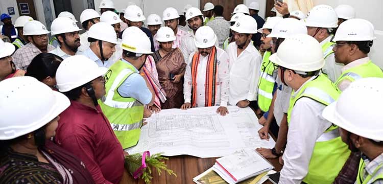 Odisha Health Minister Reviews SCB Expansion Works