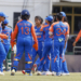 Dambulla: Renuka Singh of India and her teammates celebrate a dismissal during the Women's Asia Cup T20 match between the India Women and Bangladesh Women teams at the Rangiri Dambulla International Stadium in Dambulla on Friday, July 26, 2024. (Photo: IANS/@BCCIWomen)