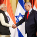 Jerusalem: Prime Minister Narendra Modi and his Israeli counterpart Benjamin Netanyahu during their meeting in Jerusalem, Israel, on Thursday, February 26, 2026. (Photo: IANS/PMO)