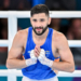Glasgow: India's Sachin Siwach celebrates after winning the men's 60kg boxing quarter-final bout against Botswana's Treasure Moremi at the Commonwealth Games 2026 in Glasgow, Scotland, on Wednesday, July 29, 2026. (IANS/Biplab Banerjee)