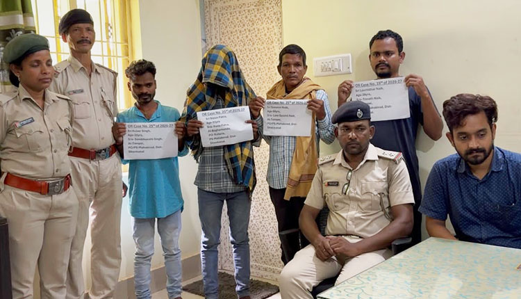Four Arrested With Elephant Tusk In Dhenkanal
