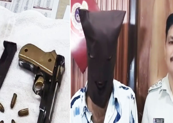 Man Arrested With Two Pistols, Ammunition In Jajpur
