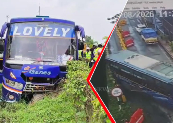 10 Injured, 2 Critical As Bus Hits Toll Gate Divider In Kataka