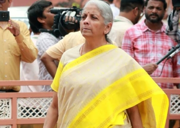 Finance Minister Nirmala Sitharaman