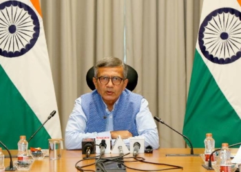 Defence Secretary Rajesh Kumar Singh