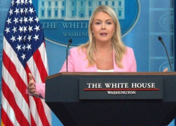 White House Press Secretary Karoline Leavitt