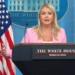 White House Press Secretary Karoline Leavitt