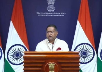 MEA spokesperson Randhir Jaiswal