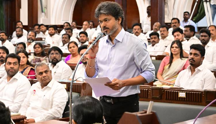 Tamil Nadu Chief Minister C. Joseph Vijay