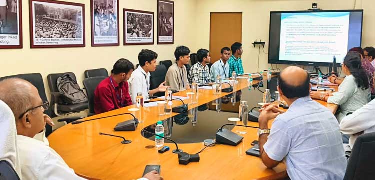 Utkal Varsity Students Share SIR Field Experiences With CEO
