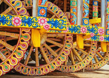 Chariot Wheels - Puri Rath Yatra